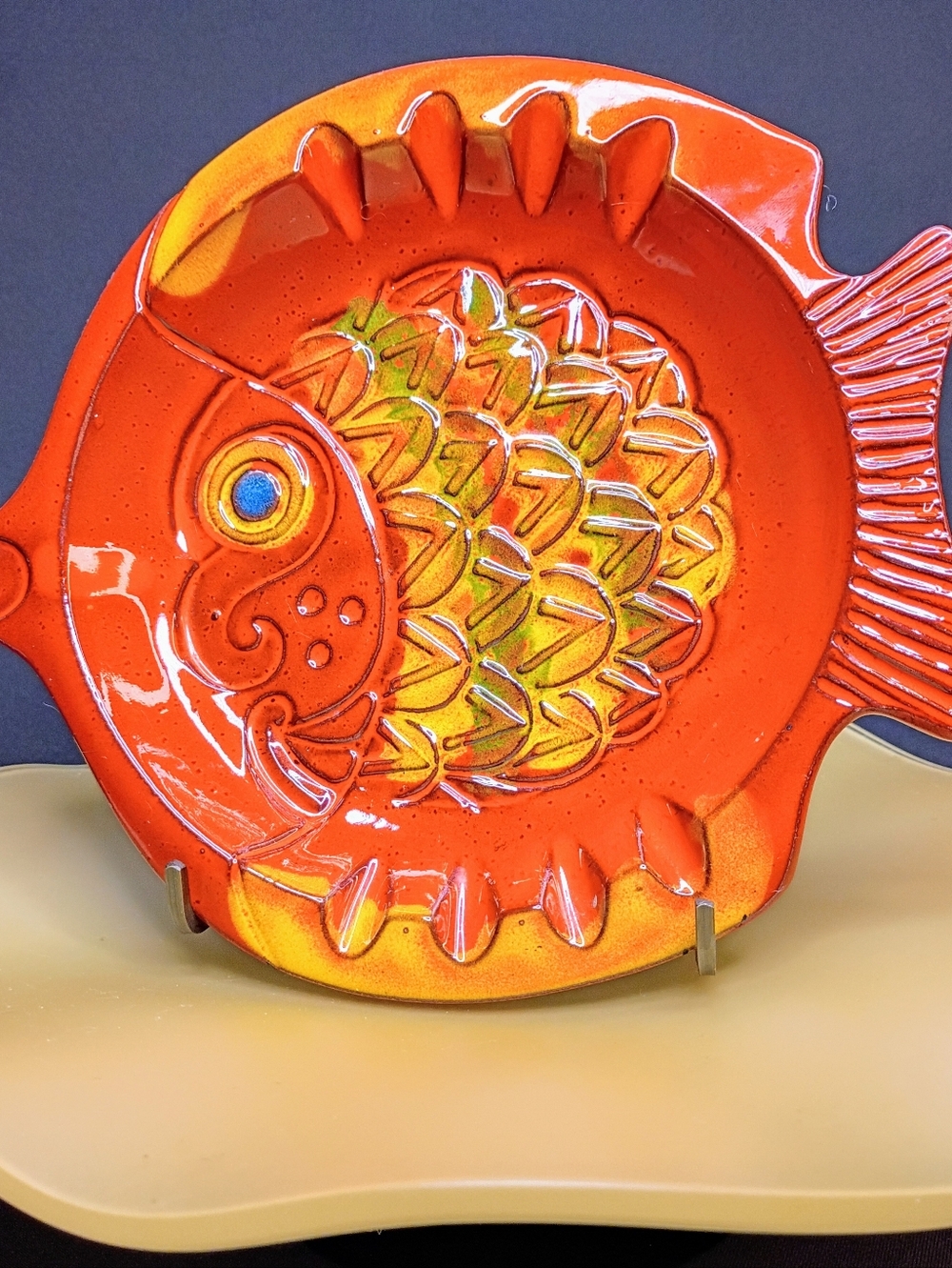 Pacific Stoneware Vintage Fish Ashtray